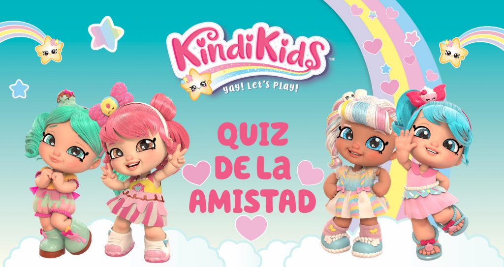 concurso para niñas, Kindi Kids, las muñecas que te acompañan al kinder, shopkins, muñecas para niña, quiz de la amistad