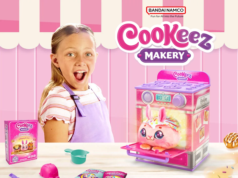Peluches lindos, perfumados e interactivos de Cookeez Makery