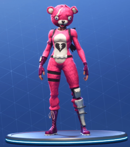 Cuddle team leader, cuddles, bandai mexico, figura articulada, fortnite, battle royale,